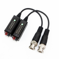 Accessoires CCTV 1 canal émetteur vidéo balun vidéo passif avec port unique hd analogique vidéo passif utp balun