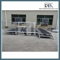 Système de treillis de boîte en aluminium de scène/profilés en aluminium/treillis de toit de scène de concert