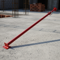 Fabriqué en Chine, étais télescopiques réglables en acier Q235, vente directe d'usine, galvanisés, personnalisables pour les projets de construction