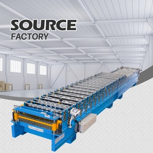 Direktverkauf ab Werk Vollautomatische Hochleistungs-Doppelschicht-Rollformmaschine mit Anpassungsoption - Product Image 1