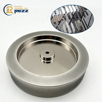 Roue de meulage CBN électrolytique de 250 mm pour affûtage de couteaux de cuisine et de couteaux de plein air, compatible avec les meuleuses de banc T7 T8