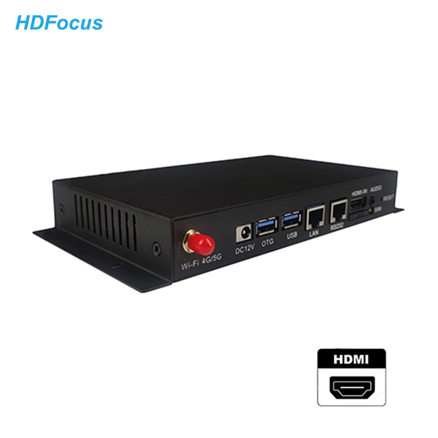 RK3399 4K Ultra HD Media Player Android Digital Signage Media Player Box 2G+16G Android Digital Signage Media Player Box