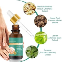 Gel réparateur pour ongles à l'arbre à thé et aux herbes OEM avec sérum à la vitamine C pour le renforcement des ongles et les soins de beauté