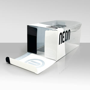 صندوق كايليو الشفاف من البلاستيك PVC، تغليف مخصص من مواد معاد تدويرها، صندوق شفاف قابل للطي متعدد الوظائف للهواتف المحمولة الذكية بالجملة - Product Image 5