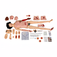 Modelo de Entrenamiento Médico Avanzado para Cuidado de Traumas y Heridas con Cateterización, Material de PVC