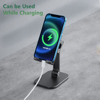 Support de téléphone portable pliable en ABS 2026, universel pour tablette et iPhone, support de bureau extensible pour diffusion en direct