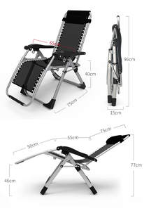 Chaise longue confortable <span class=keywords><strong>de</strong></span> style moderne, chaise zéro gravité en métal pour l'extérieur, chaise <span class=keywords><strong>de</strong></span> camping - Product Image 2