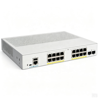 Commutateur Cisco C1300-16T-2G 16 ports Gigabit géré couche 2 avec 2 ports SFP, sans ventilateur, 1U, montable en rack pour petites entreprises