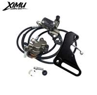 XIMU Tuttio Ultra Bee Kit de support de frein arrière en alliage d'aluminium anodisé CNC pour motos Soleil 01 Yozma 10