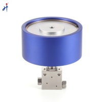 Vanne à aiguille haute pression SS316L Hip 60000psi 1/4 pouces avec actionneur pneumatique