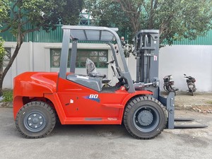 Venta caliente Nuevo Original <span class=keywords><strong>8t</strong></span> Tipo sentado Camión de alcance eléctrico Carretilla elevadora eléctrica CPD80 con precio de fábrica en stock - Product Image 5