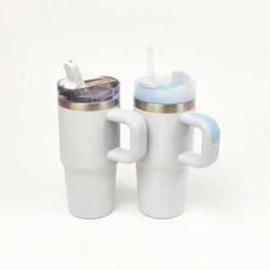 Gobelet isotherme en acier inoxydable de 14 oz avec paille, personnalisable avec logo, isolation thermique de 6 à 12 heures, portable, pour promotion (vente en gros) - Product Image 2