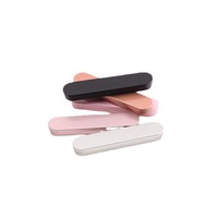 Boîte rectangulaire en fer blanc pour pincettes et pinceaux de maquillage, emballage à clapet pour aiguilles à acné, motif personnalisé, écologique