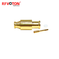 Connecteur coaxial RF femelle SMP à souder pour câble semi-rigide RG405 086, adaptateur RF à faible VSWR, fourni par l'usine