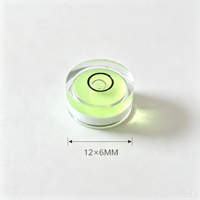 Niveau à bulle Bullseye 12 mm, niveau à bulle circulaire, fiole ronde pour le nivellement des trépieds d'appareil photo, logo personnalisé