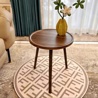 Table basse en bois massif de style minimaliste moderne Symtera de haute qualité pour le salon et la chambre