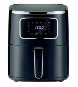 <b>Smart</b> 5L Liter Hot Air Fryer No Oil Kitchen Appliance With Mini Digital Control for Household Use 5L Black Air Fryer - Product Image 2