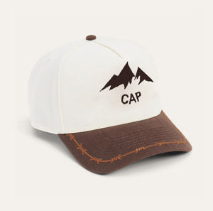 Gorra de Béisbol Personalizada de 5 Paneles, Estilo Hip Hop, de Lona de Algodón, con Logotipo Bordado, Transpirable, Impermeable, de Dos Tonos, con Cierre a Presión, para Exteriores - Product Image 3