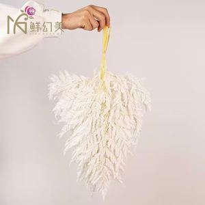 يوننان محفوظ من الجلد الأخضر أوراق السرخس-زهور بالجملة ، بدون صيانة أوراق الشجر الحرفية ديي - Product Image 5