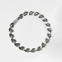Bracelet pour femme avec feuilles scintillantes et cristaux, plaqué or, or rose, argent, avec strass, accessoire de mode quotidien