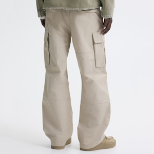 Nuovo Design <span class=keywords><strong>Pantaloni</strong></span> Cargo da <span class=keywords><strong>Uomo</strong></span> in Cotone a Gamba Dritta, Vestibilità Comoda, Vendita all'Ingrosso - Product Image 3