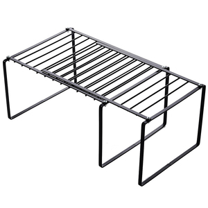Égouttoir en acier inoxydable, 1 pièce, étagère de cuisine, pour bol à faire soi-même, pour séchage des couverts, organisateur de cuisine, 2 couches - Product Image 1