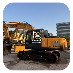 Excavatrice d'occasion originale coréenne Hyundai 210LC, excavatrice sur chenilles à bas prix, excavatrice d'occasion 210LC 220LC 225LC, peinture d'origine - Product Image 1