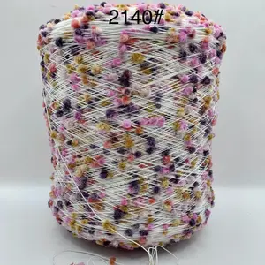 Fashion Colored Candy Yarn Pom Pom Yarn Hand Mix Matching Yarn