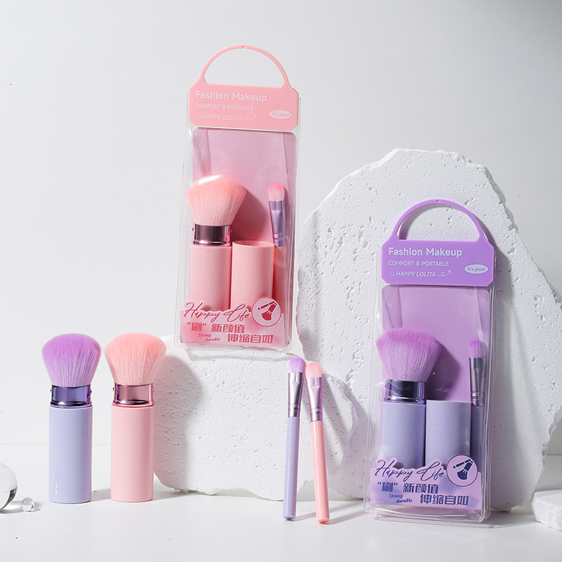 LMTLOP 5 Piece Pink Crystal Handle
