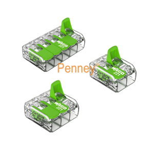 בלוק כוח מסוף כוח wagos מקורי 2/3/5 דרך 221-422/221-423/221-425 מחבר חוט מהיר - Product Image 1