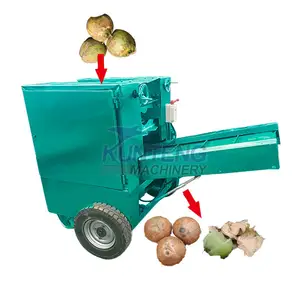 Totalmente automático dehusk máquina coco de husking máquina industrial dehusk máquina coco