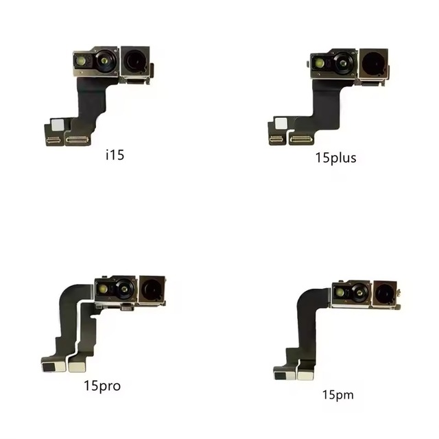 Hot Sales Factory Wholesale Front Camera Replacement Parts for iPhone 15 15 Plus 15 Pro 15 Pro Max Mobile Phone LCDs