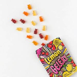 Bolsas de Gomitas Opacas de Grado Alimenticio con Tacto Suave Personalizadas, Bolsas de Mylar para Empaque de Dulces con Infusión Comestible de 100 mg, <span class=keywords><strong>Cali</strong></span> Packs con Cierre a Prueba de Niños - Product Image 3