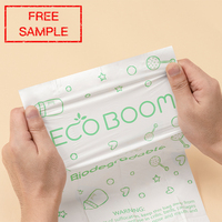 Sac à langer biodégradable de fabricant d'usine écologique écologique compostable biologique ECO BOOM