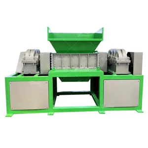 E waste Plastic recycling Crushing Machines Used Clothes Recycling Textile Shredder Machine