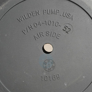 Parti della pompa a diaframma Wilden T4 in gomma in Neoprene 1010 04-52 lavorazione di taglio personalizzata - Product Image 4