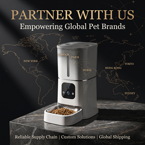 Dispenser Automatico di Cibo <span class=keywords><strong>Secco</strong></span> per Cani e Gatti da 6L, con Timer, in Plastica, Ricaricabile, con Protezione Anti-Intasamento, per E-commerce USA e UE - Il Più Venduto e di Tendenza - Product Image 3