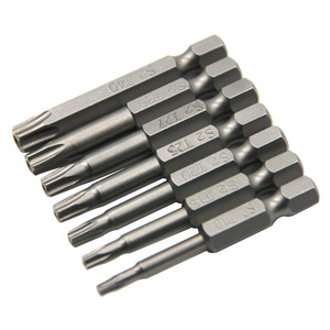 Li Pu Torx Bit Set 7pc S2 Magnetic Industrial Grade Matte Finish Screwdriver Bits - Product Image 1
