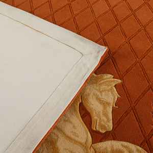 Tapis antidérapant écologique en mélange de laine et de viscose avec boucle tuftée à la main de conception personnalisée haut de gamme pour usage résidentiel et commercial - Product Image 4