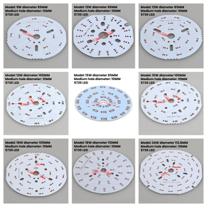 Smart elettronica Custom DC12V 5730 9W 75mm SMD LED <span class=keywords><strong>PCB</strong></span> Board LED alluminio <span class=keywords><strong>PCB</strong></span> Free Driver SMD LED <span class=keywords><strong>PCB</strong></span> - Product Image 4