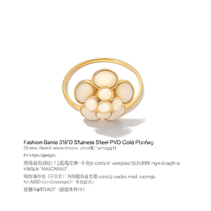 Fashion Bangle 316L Stainless Steel PVD Gold Plating Sustainable Resistant Jewelry for Women - Product Image 2