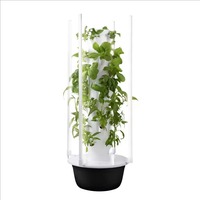 Kit de culture hydroponique et aéroponique multi-niveaux pour jardin vertical, idéal pour la maison, le balcon et la culture commerciale en ferme.