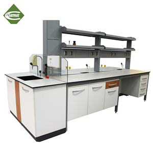 Cartmay thiết bị đồ nội thất tùy chỉnh mô-đun khoa học di động bánh xe phòng thí nghiệm băng ghế phòng thí nghiệm Gốm trung tâm đảo bảng - Product Image 4