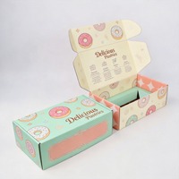 Boîtes à pâtisserie recyclées personnalisées en carton pour macarons, biscuits, chocolats, emballages de boulangerie, boîte cadeau, qualité alimentaire