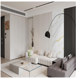Style moderne <span class=keywords><strong>prix</strong></span> d'usine WPC PVC panneau mural charbon <span class=keywords><strong>de</strong></span> bois bambou panneaux pvc panneau pour panneau mural pvc madera - Product Image 5