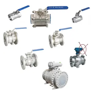 Api 6d Cast Baja Ball Valve, Ball Valve 3 Inci, Carbon Steel Ball Valve