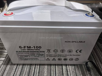 Vente en gros batterie gel plomb-acide 12V 100Ah 120Ah 150Ah 200Ah 250Ah batterie plomb-acide pour la maison batterie plomb-acide solaire GEL