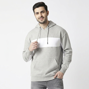 Sweat à capuche personnalisé de fabricant, épais, 100% coton, entièrement zippé, style streetwear, broderie, basiques, mélange de coton, streetwear - Product Image 1
