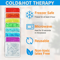 Fournitures médicales en gros, pack de glace en gel de perles chaud et froid en PVC durable populaire pour les fournitures de traitement de réadaptation