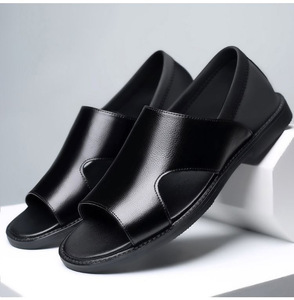 Sandals for Men - New Summer Style Flat Lightweight Slippers for Outdoor Fashion - Beach Shoes - Half Slippers Sandals - Product Image 5